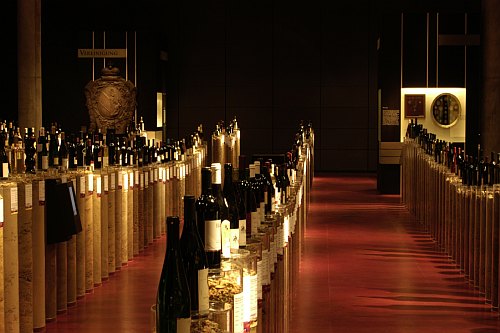 Weinwelt -Bild von der Original-Ausstellung im Haus der Geschichte